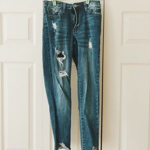 Nature Ripped Skinny Jean